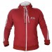 ARD CHAMPS™ Fleece Tracksuit Hoodie Trouser MMA Gym Boxing Running Jogging Suit (Red)